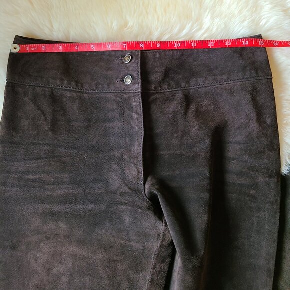Vintage Skotts Suede Pants - Picture 8 of 10